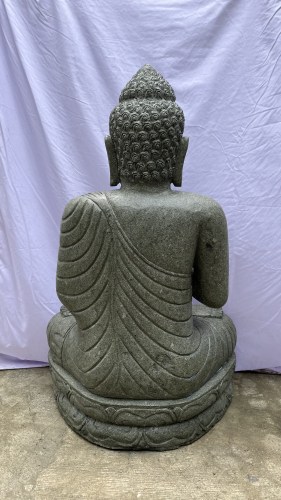 SEATED BUDDHA PRAYING 120 CM C BACK